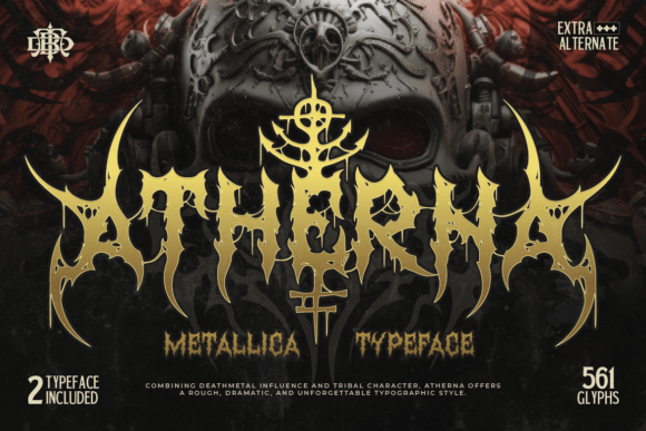 Atherna Typeface for Bold Branding