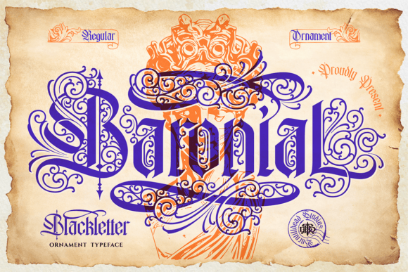 Baronial Typeface: Elevating Small Business Branding