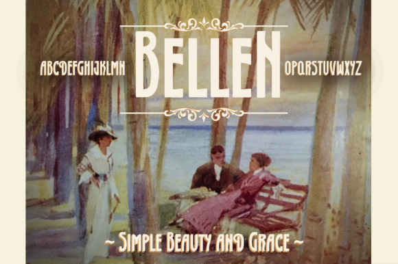 Bellen: A Minimal Slab Serif Font for Web Design