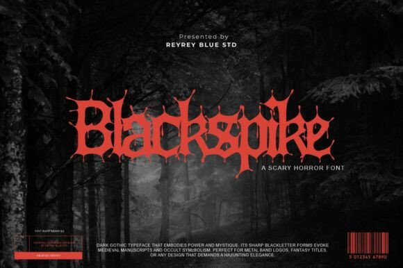 Blackspike Font Review for Gothic Campaigns