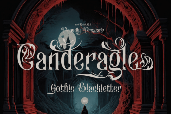 Canderagle Typeface for Premium Brand Identity