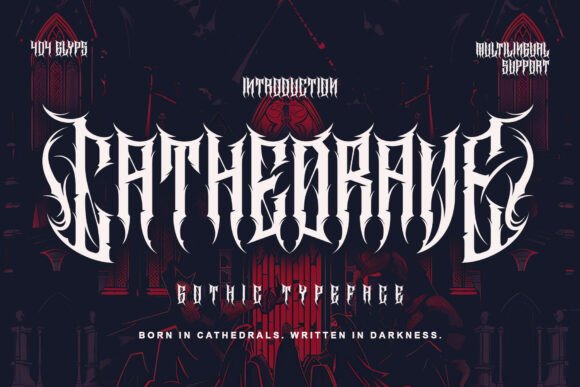 Cathedrave: A Gothic Typeface for Bold Branding