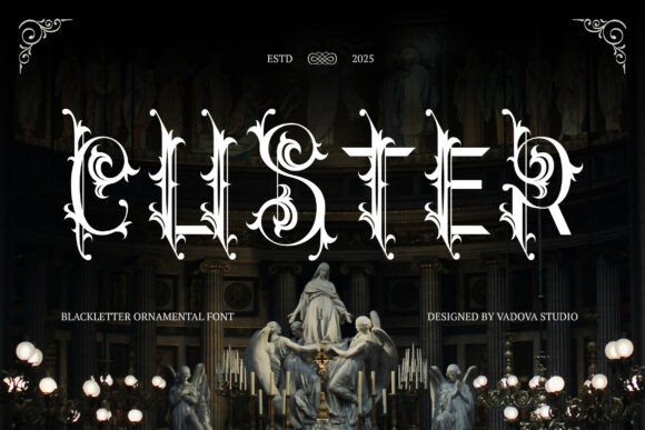 Clister Typeface for Handmade Branding
