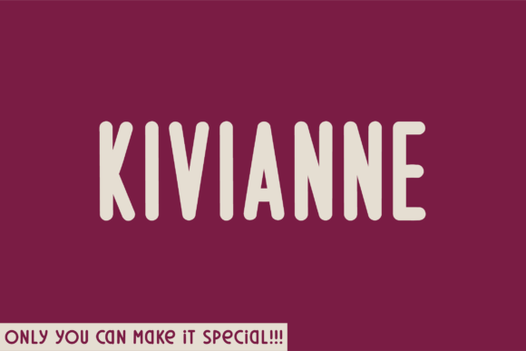 Kivianne Handwritten Font for Digital Design