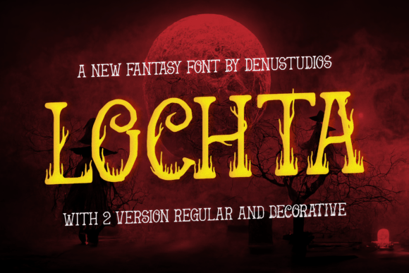 Lochta Typeface for Mystical Campaigns