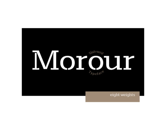 Morour: Bold Slab Serif Font for Web Design
