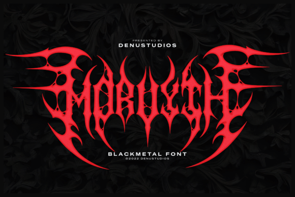 Morvyth Typeface: Raw Blackletter for Bold Design