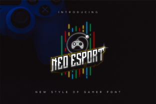 Neo Esports Typeface for Bold Craft Designs