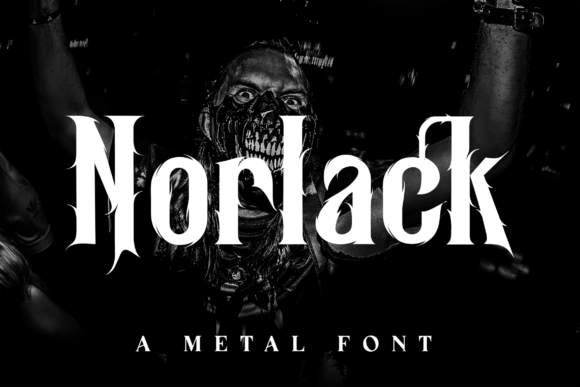 Norlack: The Bold Blackletter Font for Aggressive Branding