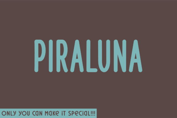 Piraluna Font Review for Modern Branding