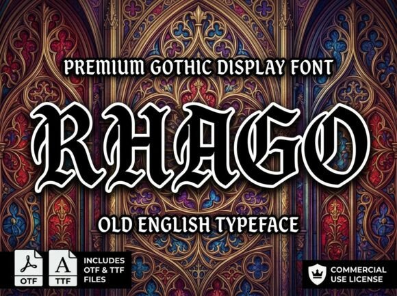 Rhago: The Blackletter Font for Bold Branding