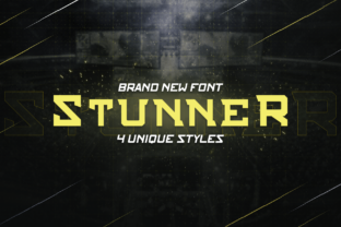 Stunner Family Typeface for Bold Campaigns