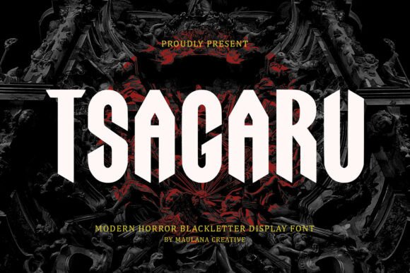 Tsagaru Font: A Modern Blackletter Typeface