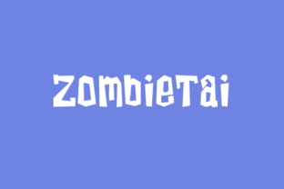 ZombieTai: A Bold Slab Serif Font for Makers